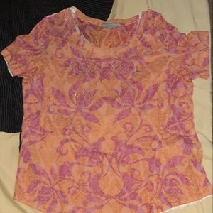 Ladies Top with a bit of Bling